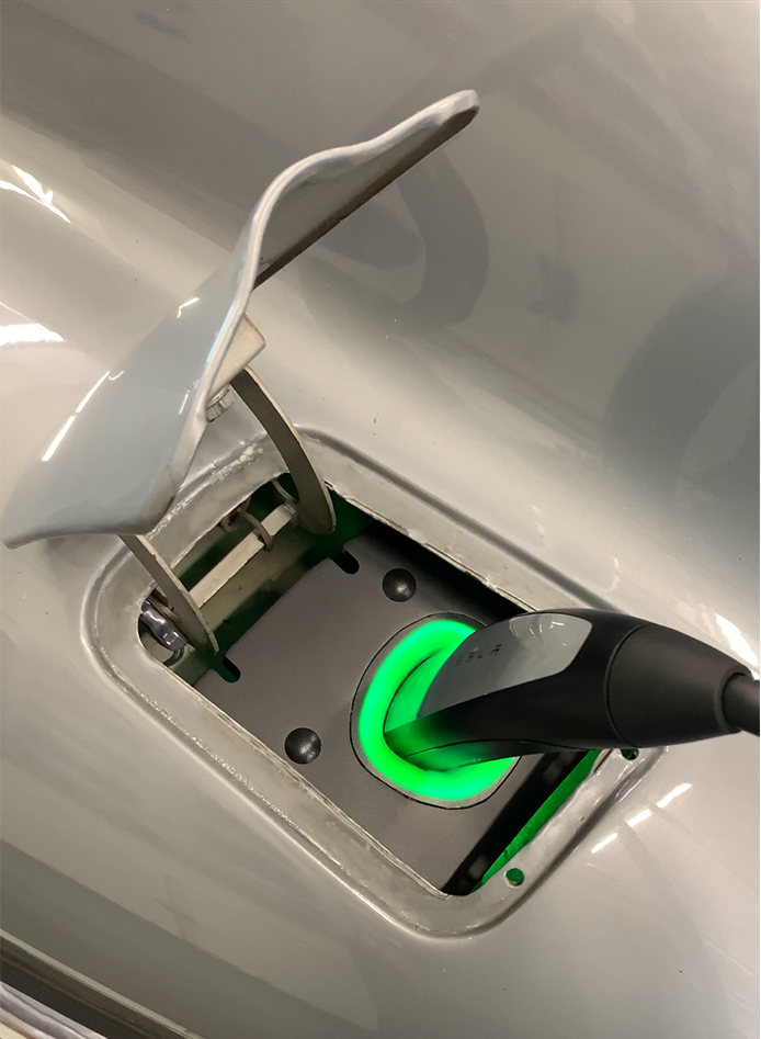 Tesla Charge Port