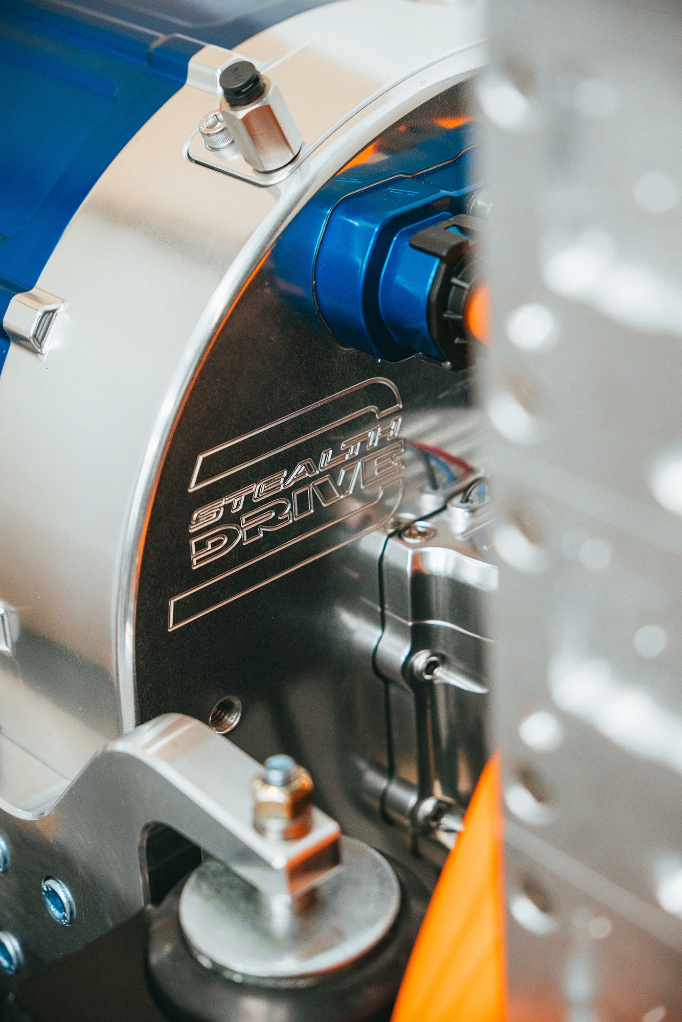 close up photo of stealth drive motor
